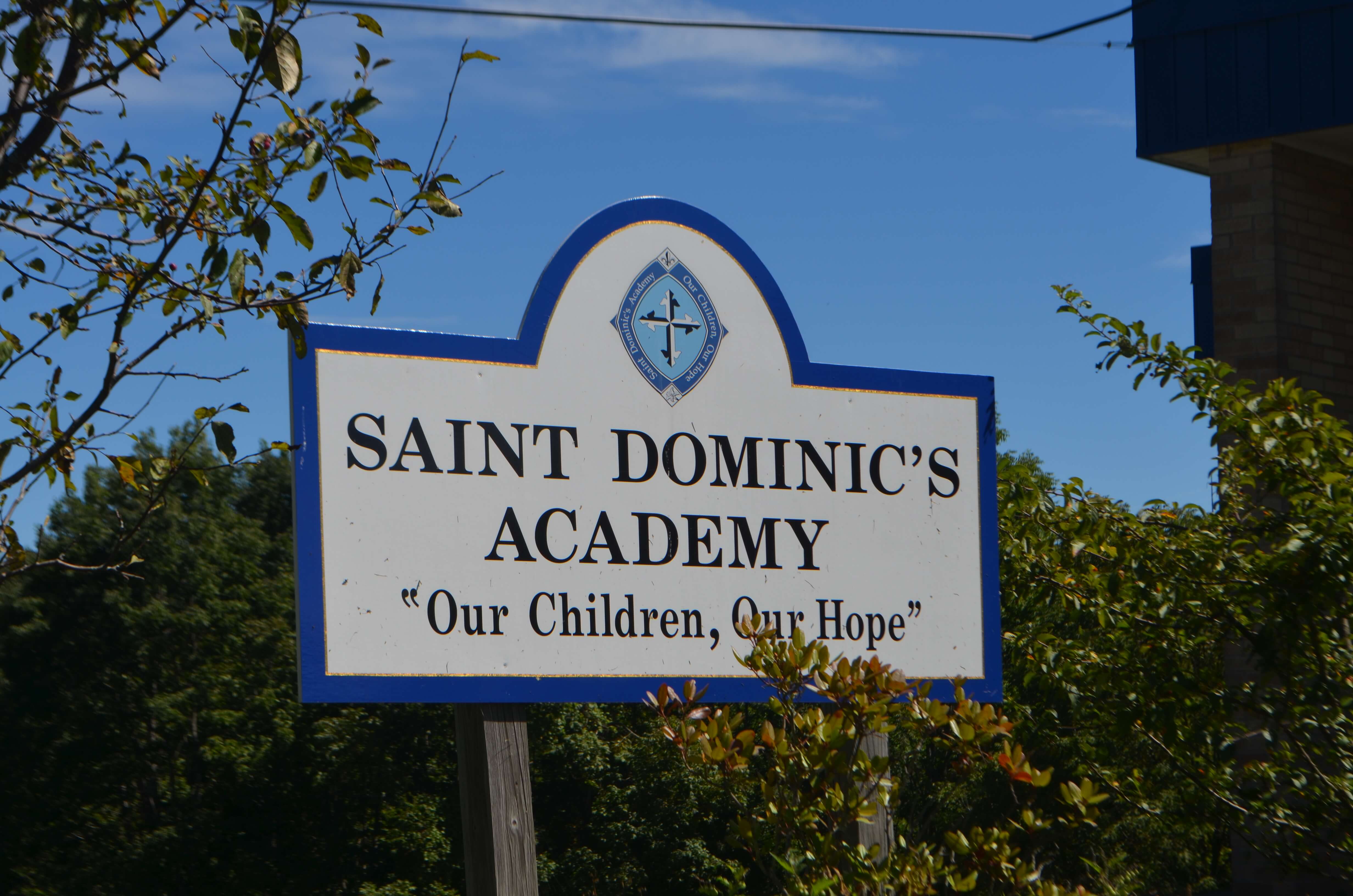 photo of the saint dominics sign
